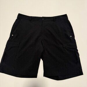 Under Armour Men's Golf Shorts Cargo Black Size 36 10" Inseam